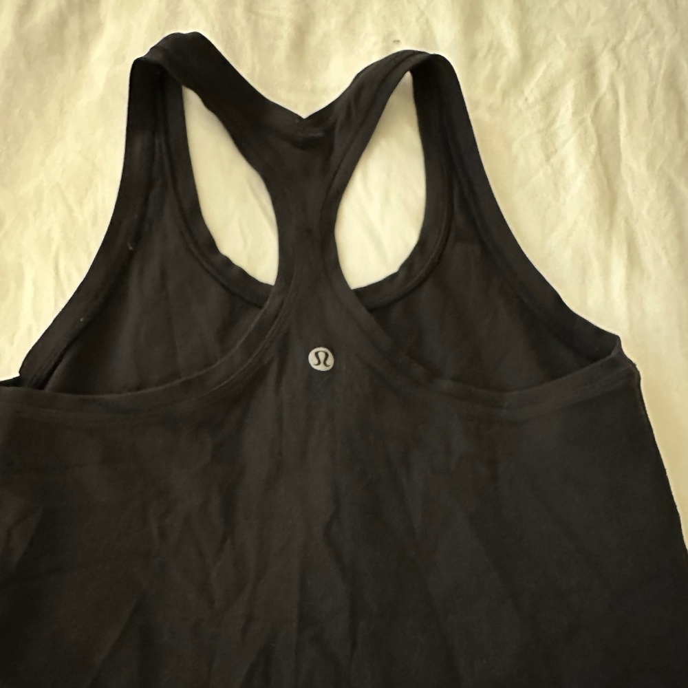Lululemon Black Long-line Tanktop